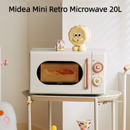 Midea Household Cream Style Microwave Oven 20L Small Retro Cloud Series M2H1
