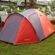 Tenda camping kapasitas 6 orang tendaki moluccas 6 pro / tenda camping