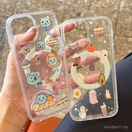 Cute Orange Juice Cooler Suitable for iPhone Phone Cases Suitable for iPhone 16 ProMax, 11, 12, 13, 