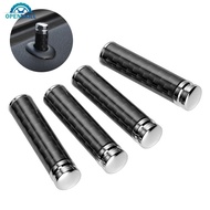 OPENMALL 4Pcs Carbon Fiber Car Door Pin Lock Lifting Bolt Trims For Mercedes Benz A C E CLA GLA GLK 