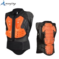 Sleeveless Motorcycle ATV Dirt Bike Body Back Armor Vest Motocross Roller Skating Spine Chest Protection Clothing