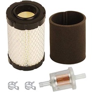 HIFROM Air Filter Pre Filter Fuel Filter kit Compatible with John Deere L105 L107 LA135 LA145 D160 D