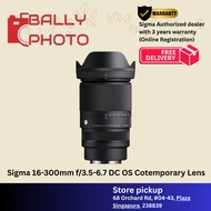 Sigma 16-300mm f/3.5-6.7 DC OS Contemporary Lens I Sigma SG Warranty