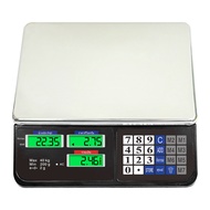 40KG Digital Kitchen Scale with LCD Display Dual-Sided Display High Precision Rechargeable Battery H