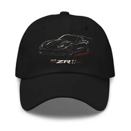 [tersedia]2019 ZR1 C7 Topi Ayah Boleh Laras – Topi Kereta Berprestasi Tinggi Warna Hitam Elegan