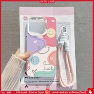 Case+Bracelet Casing SAMSUNG A55 5G hp For case Samsung A35 5G A25 A15 A22 4G A52 A02S A03 A05 A06 A