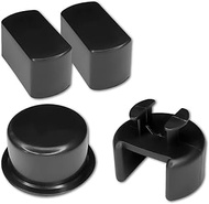 4PCS Tailgate Hinge Insert Kit, Tailgate Parts, Tailgate Hinge Pivot Bushing for Left and Right & Be