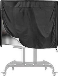 SELUGOVE Mobile Outdoor TV Stand Cover 66L × 20W × 46H Inches For 60-72 Inches Mobile TV Stand Cart 