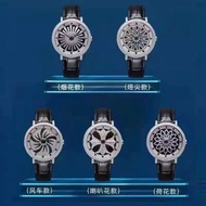 [The newest] 2022 new Douyin same style Shilairun watch for men and women with diamond-set rotatable dial men's tritium