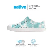 Native รองเท้ากันน้ำผู้ใหญ่ EVA รุ่น Jefferson Bloom Print Shell White/Shell White/Ocean