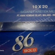 TERMURAH 86 BIRU BOLD SKT READY