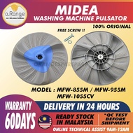 (100%ORIGINAL) MFW-855M / MFW-955M / MFW-1055CV MIDEA WASHING MACHINE PULSATOR / MIDEA KIPAS MESIN B