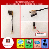 NEW HP PROBOOK 440 G5 450 G5 455 G5 470 G5 SERIES DC POWER JACK CONNECTOR