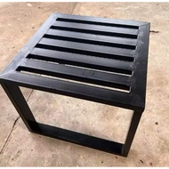 โต๊ะเหล็กอเนกประสงค์ ทำจากเหล็กกล่อง 2x1 นิ้ว ชุบกัลวาไนซ์ แข็งแรง ทนสนิม