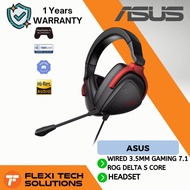 Flexi Tech ASUS HEADSET WIRED 3.5MM GAMING 7.1 ROG DELTA S CORE