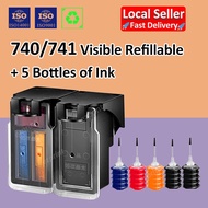 Compatible Canon 740XL 741XL Ink Cartridge Refillable PG740XL CL741XL Canon 740 Ink Canon 741XL for 