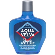 AquaVelva Aftershave, Classic Ice Blue, Fresh, Cool, 7 Ounces ND9F