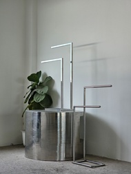 HLT Stainless  ราวแขวนผ้าขนหนูขนาดเล็ก 2 แขน ดีไซน์โมเดิร์นวินเทจ ผลิตจากสแตนเลส304 อย่างดี ทนน้ำ ทน