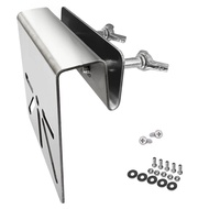 JIYAN2866 Metal Gutter Bracket Channel Mount Gutter Mount Drainage Channel Mount Raingutter Bracket 