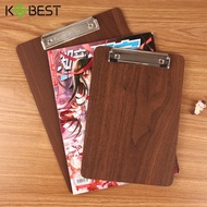 KOBEST KOBEST D6000/D6001 Wooden a4 Writing Board a5 Wooden Hard File Board Clip Hangable Business