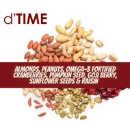 d'TIME Goji Berry Omega-3 Trail Mix [100g, 200g, 450g]