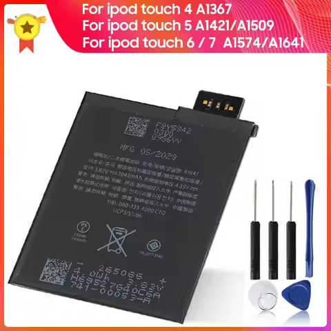 Phone Battery For Ipod Touch 6 7 A1574 A1641 A2178 Touch 4 5 A1421 A1367 Replacement Battery High Qu