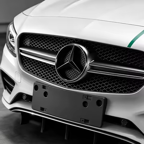 Mercedes Benz Car Grill Emblem Star Badge Front Logo for E W212 W207 SLK GLK Viano a C W205 GLA - St