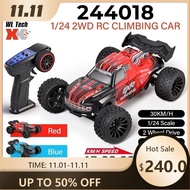 WLtoys 1/24 RC Car 244018 2WD 30KM/H Off-Road Climbing Car With Gyro Cruise Control Model Drift Raci