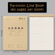 Partition Line Book | Student Maths Line Partion Book Solve Problem