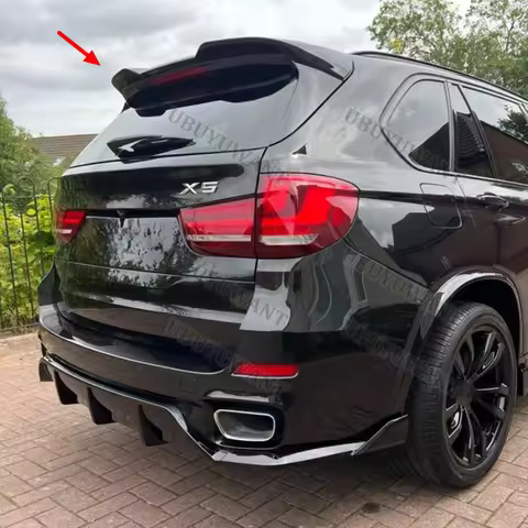For BMW X5 F15 2014 2015-2018 BMW X5 F15 High Quality ABS Car Rear Spoiler Wing Trunk Lip For BMW X5