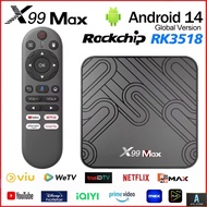 X99MAX Rockchip RK3518 Dual WiFi6 RAM4 ROM32GB Android 14.0