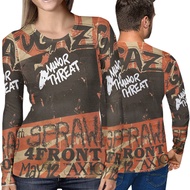 New Longsleeve T-SHIRT Fugazi Band Tshirt Fullprint Polyester Jersey Material | Size SML XL XXL 3XL 