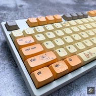 Xda PIKACHU Thick PBT Dyesub Keycap 108 Keys for Mechanical Keyboard