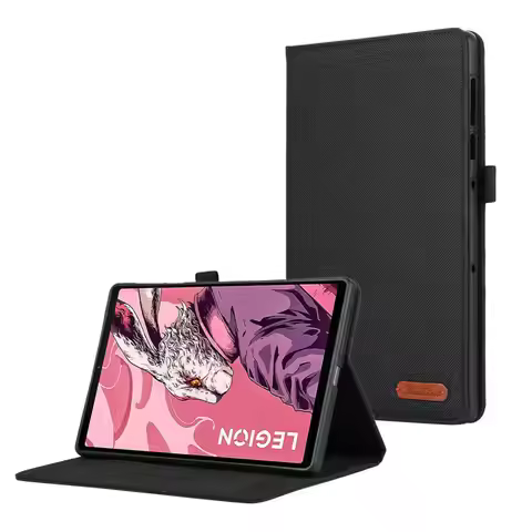Flip Stand Case For Lenovo Tab P12 M10 5G M9 TB-310FU M8 4th Gen Soft Silicon Cover For Legion Y700 