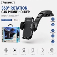 REMAX RM-C59 Pro 360° Rotation Car Phone Holder | Dashboard & Windshield Mount | One-Touch Auto Lock