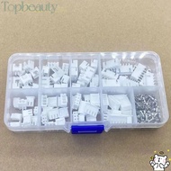 TOPBEAUTY Header JST Connector, PH2.0 2p 3p 4p 5 pin Terminal Kit 2.0mm Pitch Terminal Kit / Housing