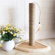 🇲🇾Ready Stock🇲🇾 Seagrass Cat Pet Kucing Scratcher Scratch Post Board Toys Tree Condo House Bed Cage Mainan Kucing