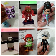 Preloved Assorted Disney Hasbro Burger king Pixar Happy Meal Toys MCD / Mainan Mc Donalds.