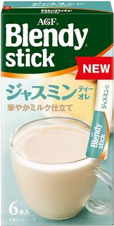 (訂購) 日本製造 AGF Blendy Stick 即沖 茉莉奶茶棒 6 條 (6 盒裝)