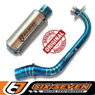 six seven original knalpot racing nmax old new aerox 155 adv pcx 150 / 160 vario 125 / 150 beat mode