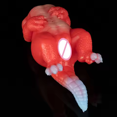 GEEBA Dual-Use Dragon-Inspired Silicone Torso Male Masturbator Silicone Pocket Pussy Men's Onahole R