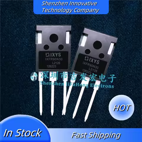 10PCS IXFR90N30 TO-247 MOS 300V 75A Best Quality Fast Shipping