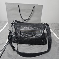 Balenciaga 機車包 黑色