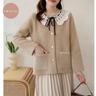 Jenie Outer Jacket cardigan blouse atasan korea style rajut bulu premium
