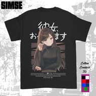 T-shirt For Adult Men DTF CHIZURU ICHINOSE RENTAL GIRLFRIEND T-Shirt For Japanese Anime SIMSE.ID