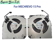 CPU GPU Cooler Fan For MECHREVO Yaoshi 15 Pro GM5IX 3G5 3G6 THER7GM5I7-3721 3711 GM5IX7A Laptop Proc
