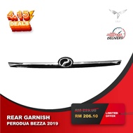 PERODUA BEZZA 2019 REAR GARNISH WITH LOGO BEZZA BARU REAR BUMPER GARNISH COMPLETE SET