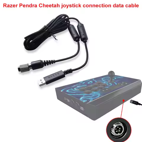 Razer Panthera Cheetah Joystick Cable Panthera Cable Universal PS4 Data Cable Gamepad Cable Replacem