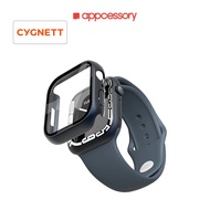 CYGNETT EdgeShield Apple Watch 7 Case with Glass Screen Protector 41mm - Black