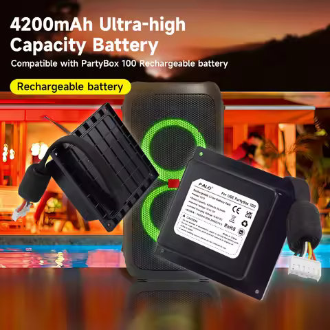 PALO 4200mAh 14.4V Battery For JBL PartyBox 100 Bluetooth Speaker High Capacity Rechargeable Li-ion 